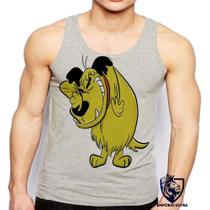 Camiseta Regata Masculina Muttley Cachorro Cao Rabujento Dick Vigarista Camiseta Regata Masculina Muttley Cachorro Cao Rabujento Dick Vigarista