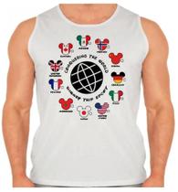 Camiseta Regata Masculina Park Paises Mundo Camiseta Regata Masculina Park Paises Mundo
