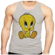 Camiseta Regata Masculina Piu Piu Pinto Frajola Gato