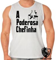 Camiseta Regata Masculina Poderosa Chefinha