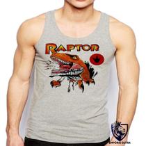 Camiseta Regata Masculina Raptor Ghost World Camiseta Regata Masculina Raptor Ghost World