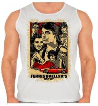 Camiseta Regata Masculina Save Ferris Curtindo Vida Adoidado Filme Camiseta Regata Masculina Save Ferris Curtindo Vida Adoidado Filme
