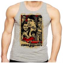 Camiseta Regata Masculina Save Ferris Curtindo Vida Adoidado Filme Camiseta Regata Masculina Save Ferris Curtindo Vida Adoidado Filme