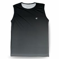 Camiseta Regata Masculina Slim Tecido Leve Corrida Atividades Fitness Dry