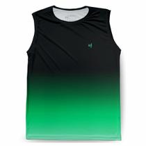 Camiseta Regata Masculina Slim Tecido Leve Corrida Atividades Fitness Dry