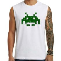 Camiseta regata masculina - Space Invaders