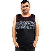 Camiseta regata masculina tamanho grande premium overcore