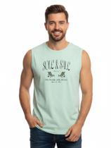 Camiseta Regata Masculina VERDE CLARO Camiseta Regata Masculina VERDE CLARO
