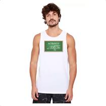 Camiseta Regata Matematica equacao segundo grau