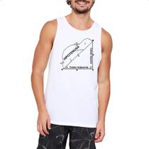 Camiseta Regata Meme hipotenusa divertida Camiseta Regata Meme hipotenusa divertida