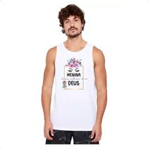 Camiseta Regata Menina dos olhos de Deus Camiseta Regata Menina dos olhos de Deus