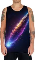 Camiseta Regata Meteoro Neon Espaço Estrelas Cometa 2