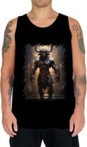 Camiseta Regata Minotauro Criatura Fera Mitologia 3 Camiseta Regata Minotauro Criatura Fera Mitologia 3
