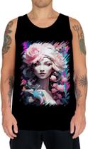 Camiseta Regata Mulher de Rosas Paixão 13