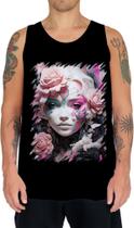 Camiseta Regata Mulher de Rosas Paixão 17