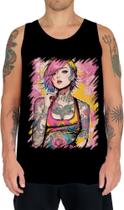 Camiseta Regata Mulher Tatuada Tatoo Style 6