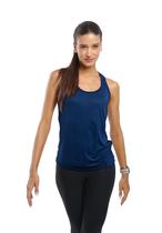 Camiseta Regata Nadador Dry Fit Feminina 100% Poliamida Cor:Azul MarinhoTamanho:PGênero:Mulher Camiseta Regata Nadador Dry Fit Feminina 100% Poliamida Cor:Azul MarinhoTamanho:PGênero:Mulher