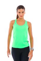 Camiseta Regata Nadador Dry Fit Feminina 100% Poliamida