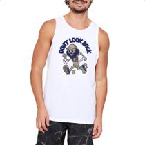 Camiseta Regata Nao olhe pra tras