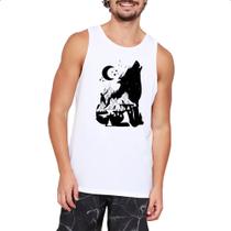Camiseta Regata Night Wolf