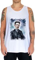 Camiseta Regata Nikola Tesla Físico Inventor Eletrecidade 10