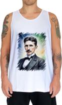Camiseta Regata Nikola Tesla Físico Inventor Eletrecidade 6