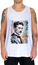 Camiseta Regata Nikola Tesla Físico Inventor Eletrecidade 8