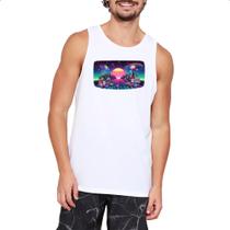 Camiseta Regata Nostalgia anos 80 neon Camiseta Regata Nostalgia anos 80 neon