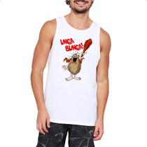 Camiseta Regata Nostalgia Capitao Caverna Unga Bunga Camiseta Regata Nostalgia Capitao Caverna Unga Bunga