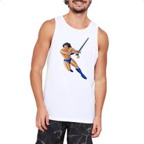 Camiseta Regata Nostalgia Golden Axe Ax Battler Camiseta Regata Nostalgia Golden Axe Ax Battler