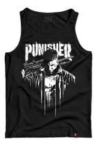 Camiseta Regata O Justiceiro The Punisher Marvel Geek Camisa Camiseta Regata O Justiceiro The Punisher Marvel Geek Camisa