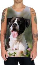 Camiseta Regata Olhar Canino Cão Cachorro Doguíneo 7