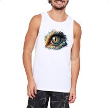 Camiseta Regata Olho de dragao watercolor Camiseta Regata Olho de dragao watercolor