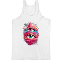 Camiseta Regata Olho de Horus no ceu Street Art Camiseta Regata Olho de Horus no ceu Street Art