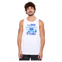 Camiseta Regata Olho Grego gordo na porta