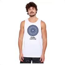 Camiseta Regata Olho grego proteja minha paz