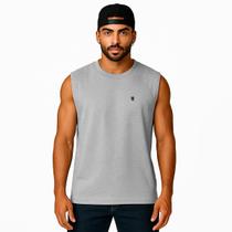 Camiseta Regata Oversized Masculina Streetwear Treino 100 Algodao Premium