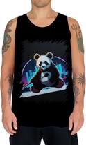 Camiseta Regata Panda Com Roupa Estilosa 2