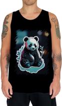 Camiseta Regata Panda Com Roupa Estilosa 3