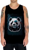 Camiseta Regata Panda Com Roupa Estilosa 5