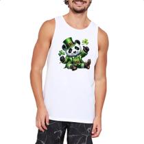 Camiseta Regata Panda St Patrick