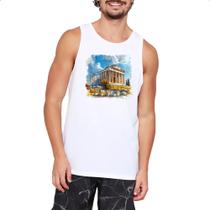 Camiseta Regata Partenon watercolor Camiseta Regata Partenon watercolor