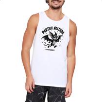 Camiseta Regata Partiu Noitada Morcego Camiseta Regata Partiu Noitada Morcego