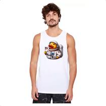 Camiseta Regata Patinho de borracha Astronauta