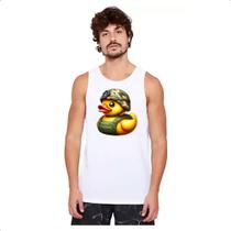 Camiseta Regata Patinho de borracha Soldado