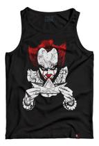 Camiseta Regata Pennywise It A Coisa Filme Stephen King Geek - king of Geek