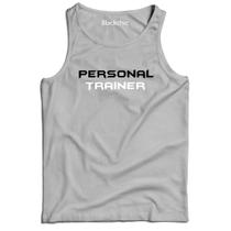Camiseta Regata Personal Trainer Camisa Academia Professor