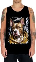 Camiseta Regata Pitbull com Headphones 11