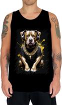 Camiseta Regata Pitbull com Headphones 2