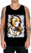 Camiseta Regata Pitbull com Headphones 6